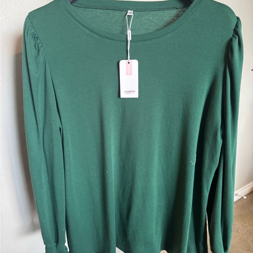 Green Women's Top